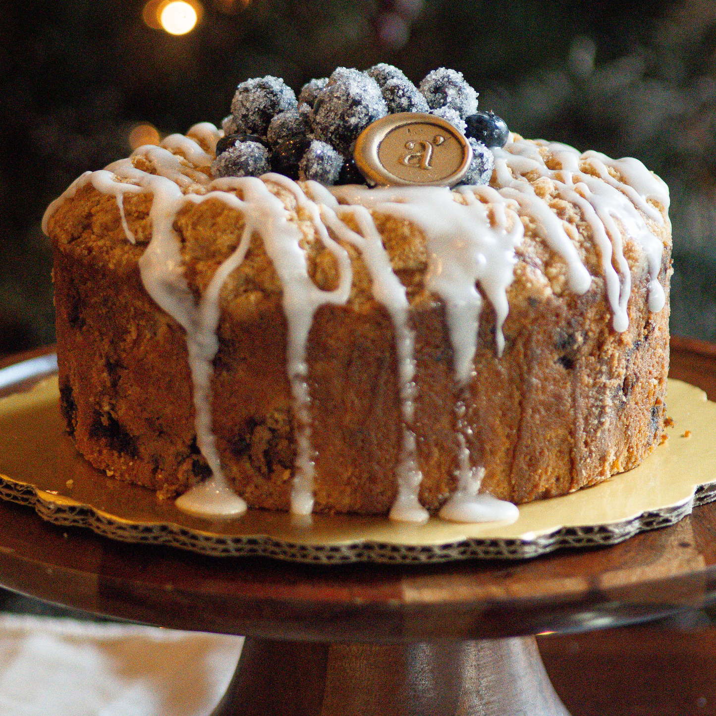 Panqué de blueberries